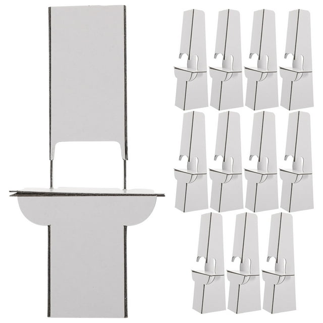 12pcs Cardboard Poster Easel Stand Cardboard Display Stand Easel Stand For Wedding Sign Picture Back Stand Cardboard Easel Back