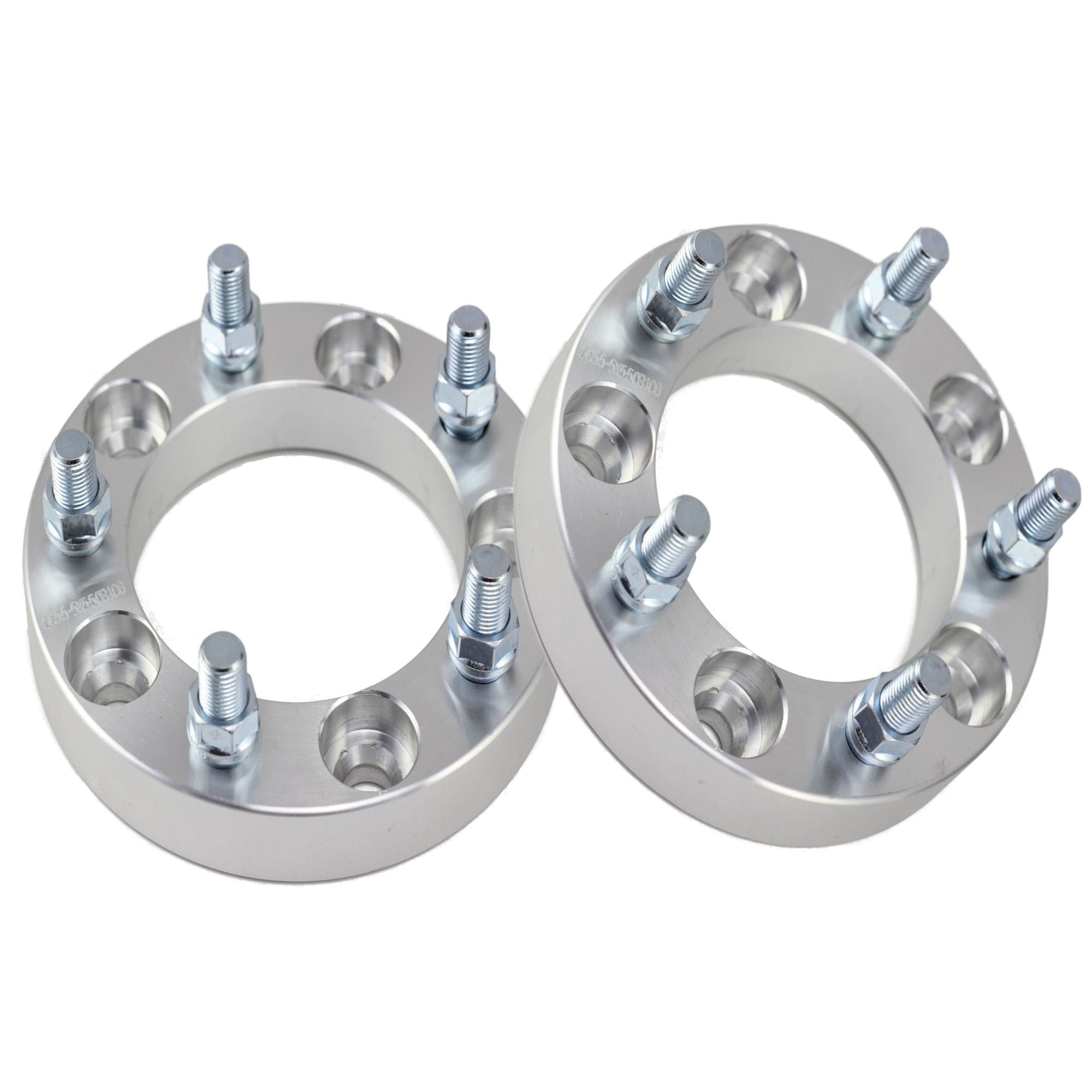 Jeep CJ5 72-83 WEELTK 4 Wheel Spacers 2 Thick 1//2 Studs 5x5.5 Fit Dodge RAM 1500 94-01 CJ7 76-86 Ford F-150 91-96