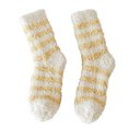 thumbnail image 2 of Hamky Crew Socks for Women,Fuzzy Socks,Warm Christmas Fashion Windproof Printing Mid Tube Socks Long Tube Cotton,Fluffy Socks,Ankle Socks Yellow, 2 of 3