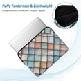 thumbnail image 2 of FORMRS 15-15.6 inch Laptop Sleeve Case Soft Carrying Quilted Computer Bag Cover, Colorful Art Pattern, 2 of 7