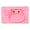 Pink, variant on Catering Trays New Monkey Children's, Non Slip Suction Cup, Integrated Baby Separated Food Grade Eating Trays For Living Room Yellow