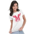 thumbnail image 3 of Meow Cute Crazy Cat Ladies University Womens Slim Fit Graphic Tee Brisco Brands S, 3 of 5