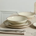 thumbnail image 3 of Earth & Clay Heath 24-Piece Dinnerware Set Stoneware, Coffee, 3 of 8