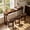 Cherry, variant on Aukfa 60"Solid Pine Wood Bar Set with 3 Stools, Space-Saving Kitchen Dining Table for 3, Compact Bistro Set for Small Apartments,Espresso