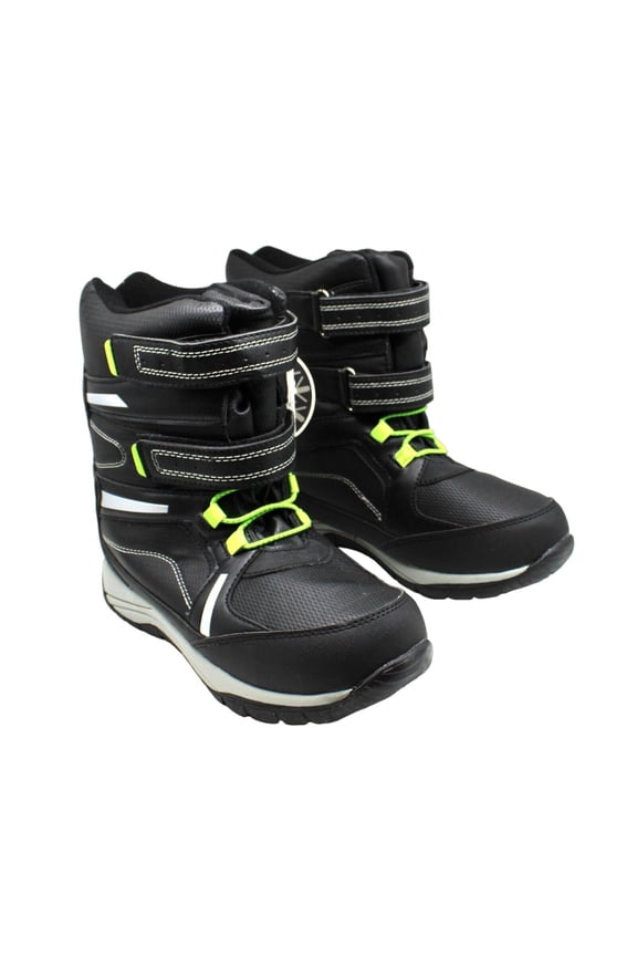 Seth Black Neon Thinsulate Warm Youth Winter Kids Boots (SiZe 5)