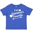 thumbnail image 3 of Inktastic I'm Grandma's Favorite with Arrow and Hearts Boys or Girls Toddler T-Shirt, 3 of 5