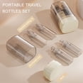 thumbnail image 5 of 4 in 1 Travel Bottles for Filling Set Small Bottles Empty Bottles Cosmetic Bottles Travel Shampoo Container Bottle, 5 of 9