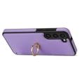 thumbnail image 6 of TECH CIRCLE For Samsung Galaxy S23 Case,PU Leather Slim Money Slots Case 360°Rotatable Ring Kickstand Shockproof Protective Women Men Case for Samsung Galaxy S23 6.1" 2023,Purple, 6 of 7