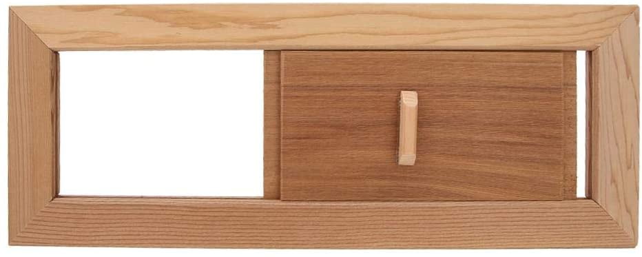 Vindar Sauna Air Vent – Adjustable Round Pine Wood Ventilation For Barrel Saunas & Steam Rooms