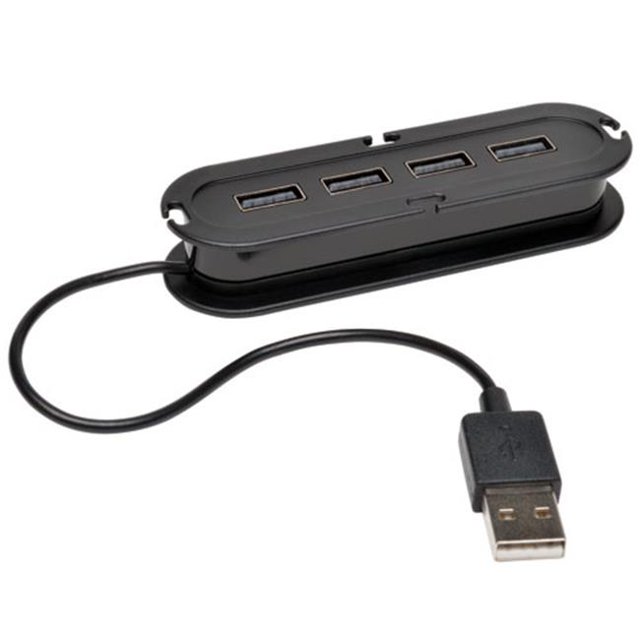 Hub Ultra-Mini à 4 Ports USB 2.0 Haute Vitesse