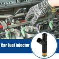thumbnail image 2 of Unique Bargains 6 Pcs Car Fuel Injector Nozzle Replacement Fit for Ford F-150 XL XLT 4.2L Black, 2 of 6