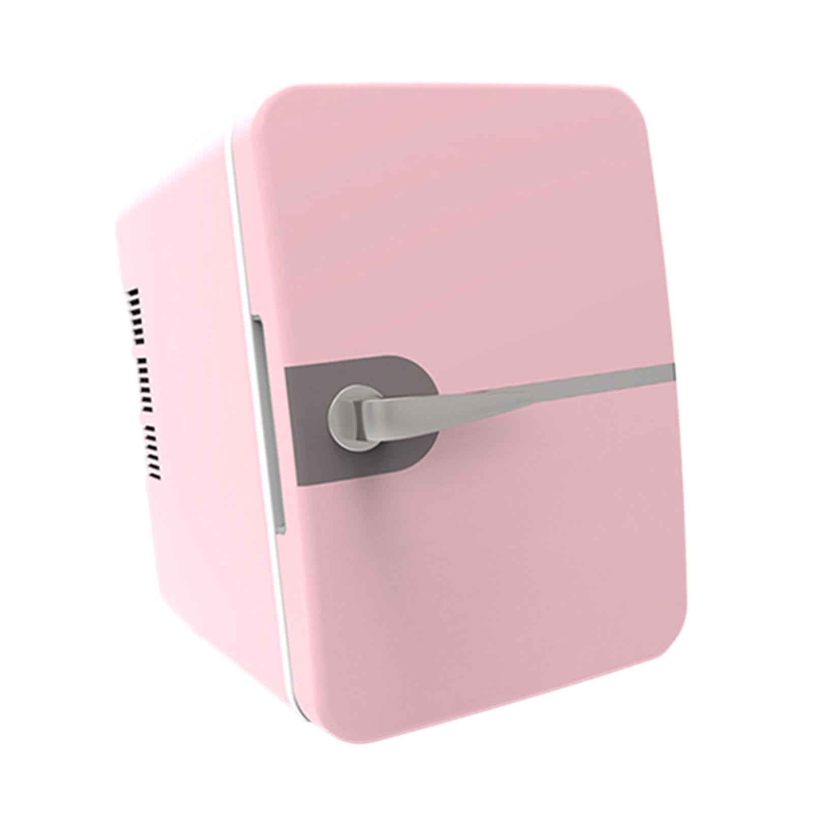 Fiocias Mini Fridge Beauty Fridges Beverage Refrigerator for Cosmetic Beverage Lunch