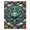 Blue, Pattern 17, variant on ODIKA 4'x6' Machine Washable Non-Slip Area Rug, Oriental Navy Blue High Traffic Rug, Blue, 1009434