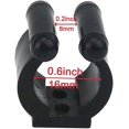 thumbnail image 1 of Billar Snooker Cue localizador de clip soporte de caña de pescar para piscina estante de almacenamiento de caña de pescar negro 12 piezas Afortunado Sencillez, 1 of 1