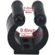 thumbnail image 1 of Billar Snooker Cue localizador de clip soporte de caña de pescar para piscina estante de almacenamiento de caña de pescar negro 12 piezas Afortunado Sencillez, 1 of 1