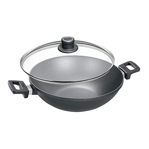 Woll Nowo Titanium Wok with Side Handles and Lid, 12.5-Inch