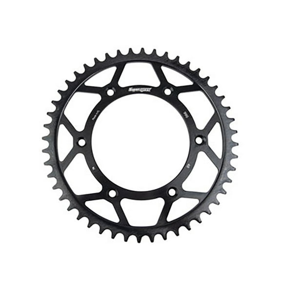 Supersprox Rear Steel Sprocket 48 Tooth Black Compatible With Gas Gas EX 450F 2021