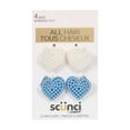 thumbnail image 1 of Scunci 4 Pk Mini Heart Claws, 1 of 4