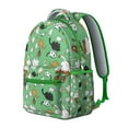 thumbnail image 2 of "Beautiful Cat Print Backpack - Great Gift for College, Bookbag for Women & Teens, Durable Waterproof with Floral Design", 2 of 6