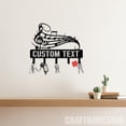 thumbnail image 2 of Craftnamesign Custom Music Metal Key Holder, Musical Notes Decorative, Music Metal Key Hanger, 2 of 5