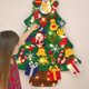 thumbnail image 5 of Árbol de Navidad de fieltro DIY con luz Decoración navideña para el hogar 2024 Adornos navideños Regalos de Navidad Natal Noel Año Nuevo 2025, 5 of 5