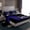 Indigo, variant on Erosebridal American City Sheet Set Twin, Football Player Twin Sheet Sets, Indigo Bedding Sets Twin Size, Breathable Bedroom Decor, 3-Piece