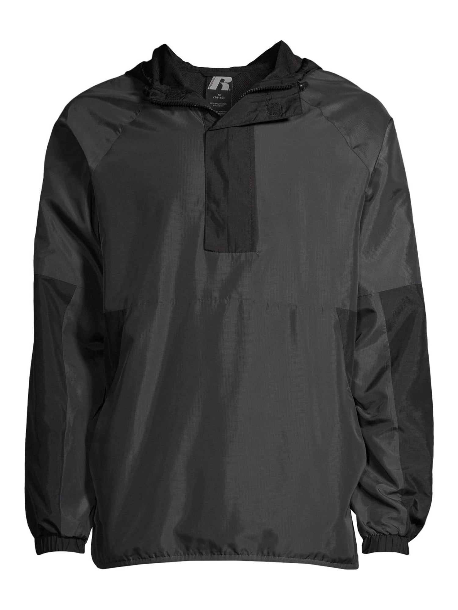 Russell Men's Active Windbreaker Anorak Jacket, up to 3XL