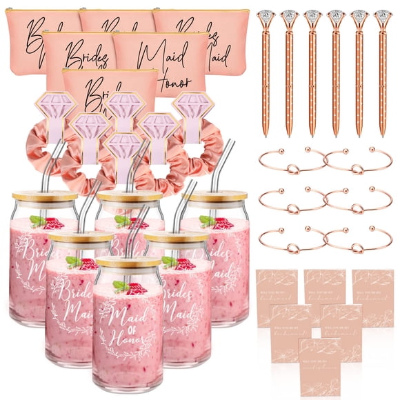 Set de regalo Irenare con propuesta de dama de honor, 36 unidades, Will You Be My