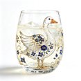 thumbnail image 6 of Art Goose Glass Cup,12 oz,Reusable Glassware Cup for Beverage,Soda,Lemon,Juice, Drinking Borosilicate Drinkware Mug,2pcs - 01 Goose Cup, 6 of 7