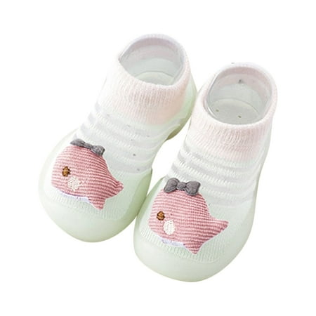 

TAIAOJING Summer And Autumn Comfortable Toddler Shoes Cute Dinosaur Giraffe Children Mesh Breathable Floor Sneakers For 15-15 Months