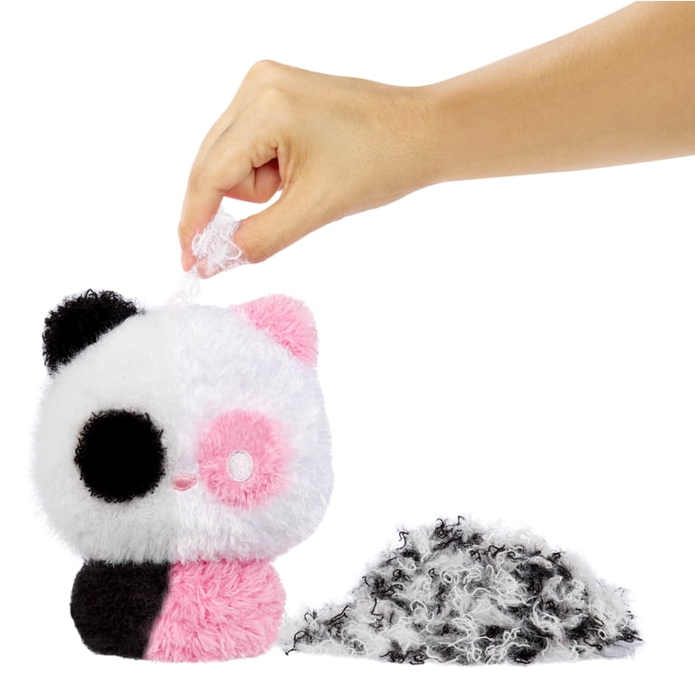 Fluffie Stuffiez, Collectible Plush, Small Panda, Surprise Reveal