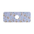 thumbnail image 7 of Yayeee Faucet Mat for Kitchen Sink 14.7" Diatomite Long Splash Guard Pad, Cartoon Otters Pattern, 7 of 7