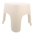 thumbnail image 4 of HINTRMENT Small Step Stool PVC Stable Seating Beige 1Pcs for Toilet Training, 4 of 8
