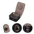 thumbnail image 1 of Portable PU Leather Camera Case Bag with Shoulder Strap Compatible with  Fuji  SQ20 Instant Camera, 1 of 7