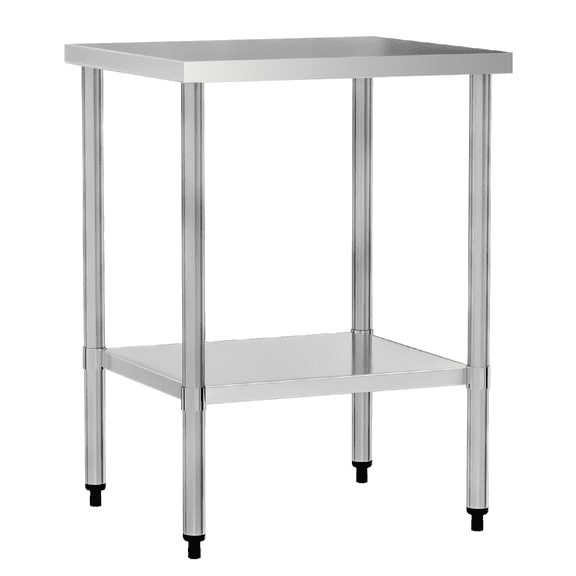 Miekor Furniture 24" x 24" 18-Gauge Stainless Steel Commercial Work Table No.3903