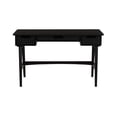 thumbnail image 2 of Linon Ryker Rattan Desk in Black, 2 of 19