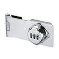 thumbnail image 1 of No Hole Punching Combination Lock Set 3 Digit Password Hasp Locks Alloy Cabinet Door Lock Keyless Cabinet Lock With Screws Door Slide Lock Privacy Lock For Small Doors Cabinets 2ml Easter Crafts for, 1 of 3