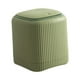 thumbnail image 4 of Barbage Bin encimera de encimera de reciclaje pequeño contenedor de reciclaje multipropósito 13.5x13.5x14.5 cm para tocador Verde, 4 of 8