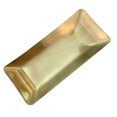 thumbnail image 5 of Bandeja de baño de metal dorado, bandeja para toallas, bandeja de acero inoxidable, organizador de tocador, plato, joyería, servilleta, rectangular, 5 of 5