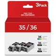 thumbnail image 1 of Cartuchos de tinta Gaiyeep Tuny PGI-35 CLI-36 para Canon PIXMA TR150 iP110 iP100, 1 of 8