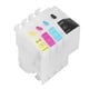 thumbnail image 4 of Ink Cartridge Red Blue Yellow Black 4 Colors Printing Accessory Set Kit for Printer LC3117, 4 of 5