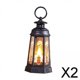 thumbnail image 1 of 2x Linterna Portátil para Halloween, Farol Colgante, Accesorios de Lámpara de Mesa, Vela Sin Llama, Linterna de Mano para Escritorio de Vacaciones , C 2 piezas, 1 of 10