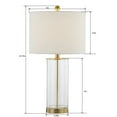 thumbnail image 3 of Maxax Bubble Glass Table Lamps for Living Room Set of 2,  23"  Modern Gold Bedside Nightstand Lamps for Bedroom, 3 of 8
