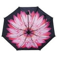 thumbnail image 2 of Magik 50+ Anti-UV Sun Rain Protection Windproof Flower Parasols 3 Folding Umbrella, 2 of 2