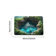 thumbnail image 2 of TIELUTT 3D Optical Diatomite Bath Mat Super Absorbent Non Rug for Living Room Kitchen Entrance Pumpkin Blanket Shag Carpet 8x10 Fuzzy Rugs Large Room Floor Rug Big Warm Blankets, 2 of 5