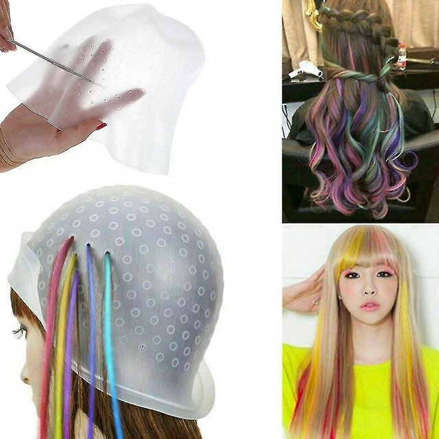 Tapas de tinte reutilizables YONGSHENG para teñir el cabello con gancho