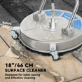 thumbnail image 4 of Outsunny 18" Pressure Washer Surface Cleaner, Power Washer Surface Cleaner, 4 of 10