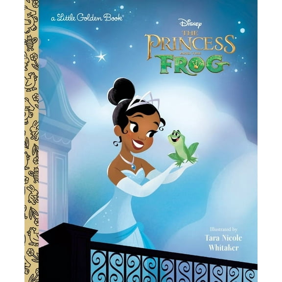 Little Golden Book The Princess and the Frog Little Golden Book (Disney Princess), (Hardcover)