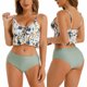 thumbnail image 2 of Moda mujer estampado Bikini Push-Up Pad traje de baño traje de baño conjunto de ropa de playa Fridja nalpqowj51803, 2 of 8