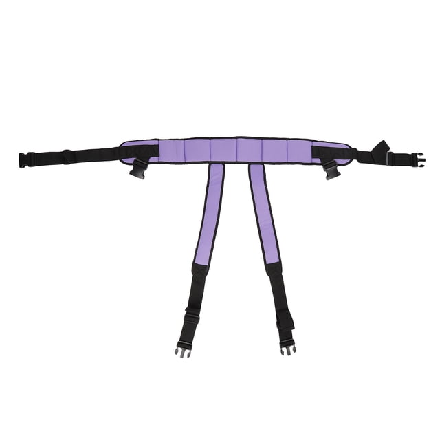 Arnés para silla de ruedas, diseño de chaleco de doble hombro ajustable, cinturón de seguridad para silla de ruedas con hebilla para pacientes mayores discapacitados